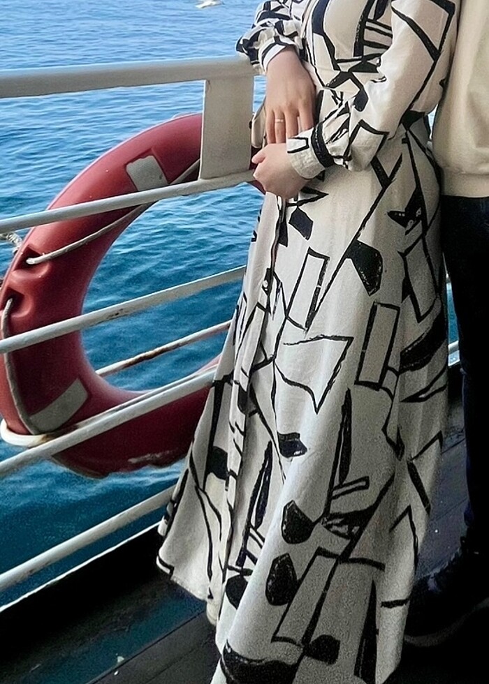 Tesettür elbise - Görsel 2