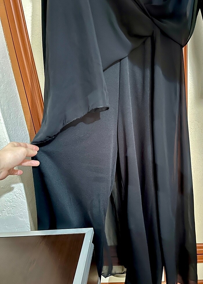 Şifon tesettür tulum - Görsel 3