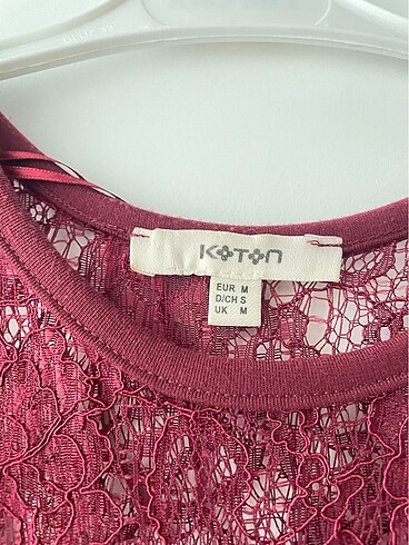 m Beden koton elbise