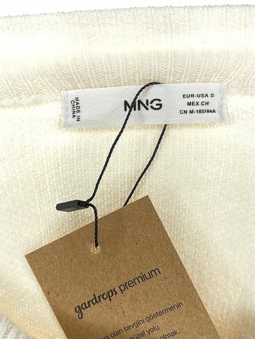 s Beden ten rengi Renk Mango Hırka %70 İndirimli.