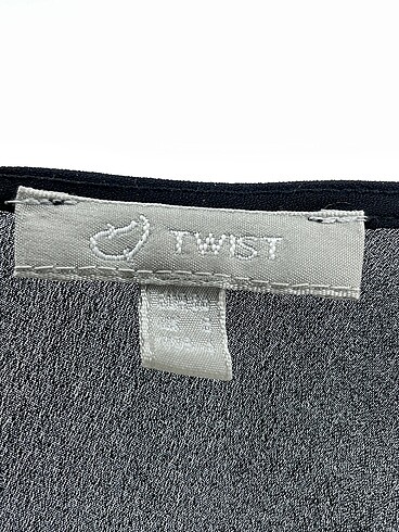 36 Beden siyah Renk Twist Bluz %70 İndirimli.