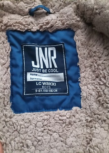 Koyu Mavi Kürklü Erkek Çocuk Mont - Görsel 4