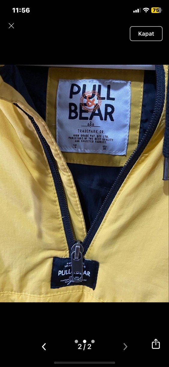 Pull and Bear Kanguru mont - Görsel 2
