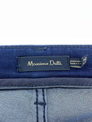 36 Beden lacivert Renk Massimo Dutti Jean / Kot %70 İndirimli.