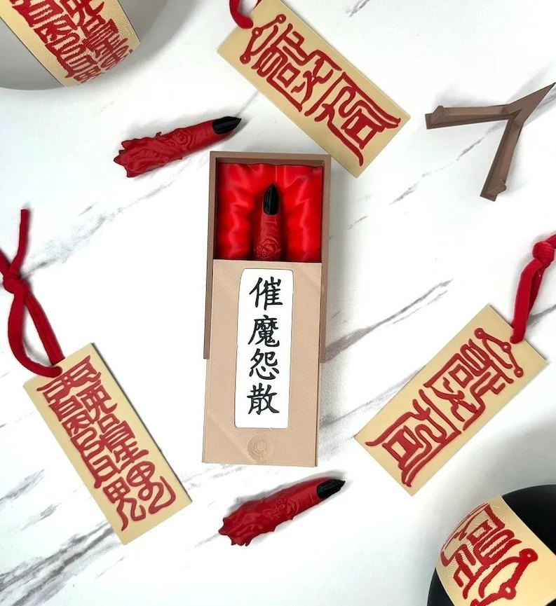 Sukuna's Finger / Sukuna'nın Parmağı (Jujutsu Kaisen) 3D - Görsel 5