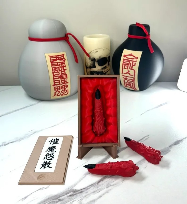 Sukuna's Finger / Sukuna'nın Parmağı (Jujutsu Kaisen) 3D - Görsel 3