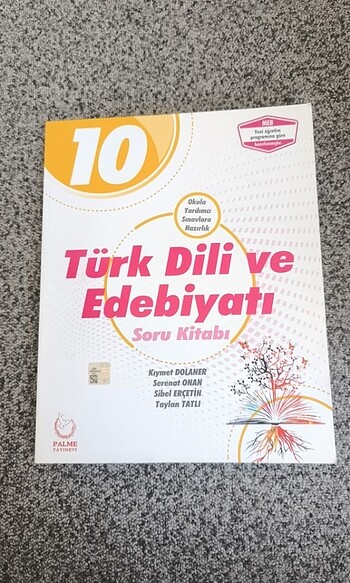 Palme Yayınları 10. Sınıf Türk Dili ve Edebiyatı Soru Kitabı 