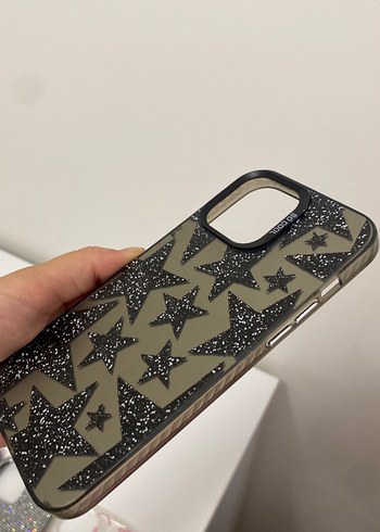 Parlak Siyah Gotik Telefon Kılıfı - Görsel 2