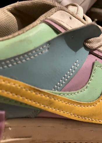 Nike Çok Renkli Platform Topuklu Spor Ayakkabı af1 - Görsel 2