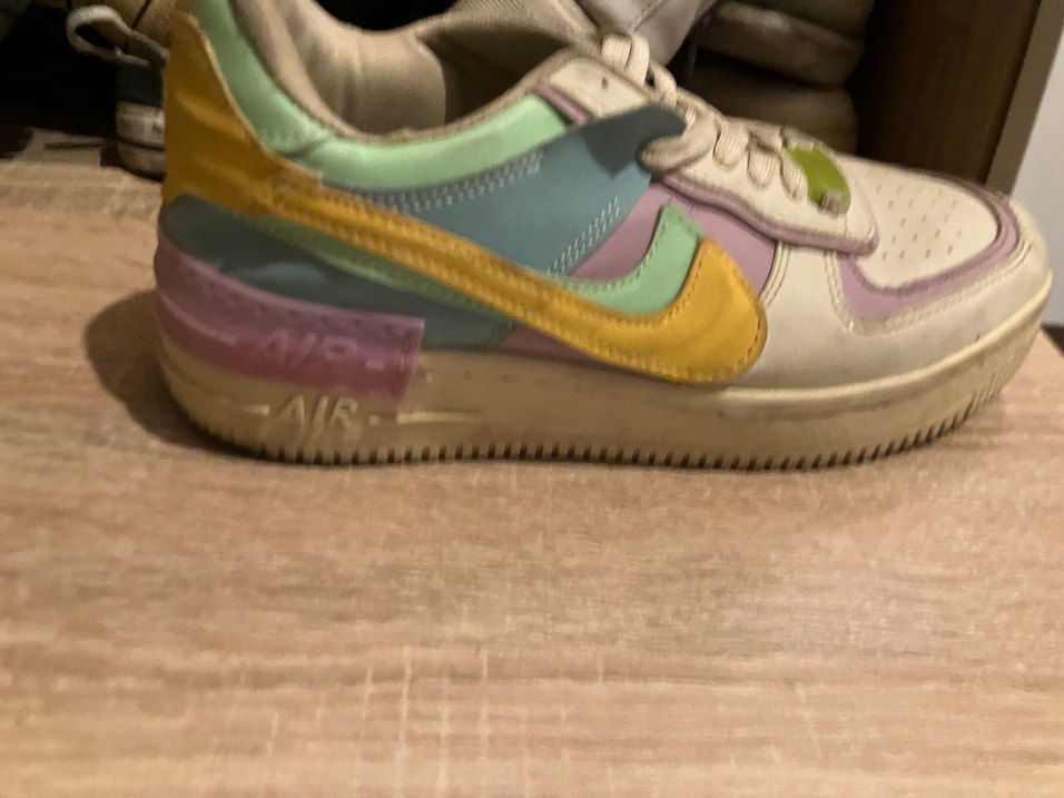 Nike Çok Renkli Platform Topuklu Spor Ayakkabı af1 - Görsel 3