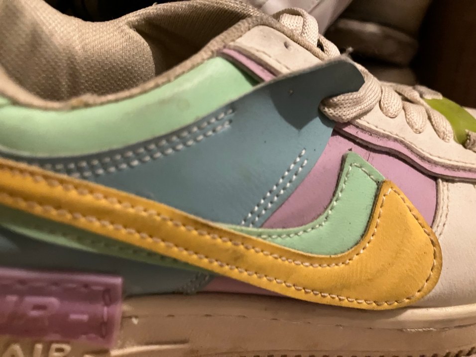 Nike Çok Renkli Platform Topuklu Spor Ayakkabı af1 - Görsel 2