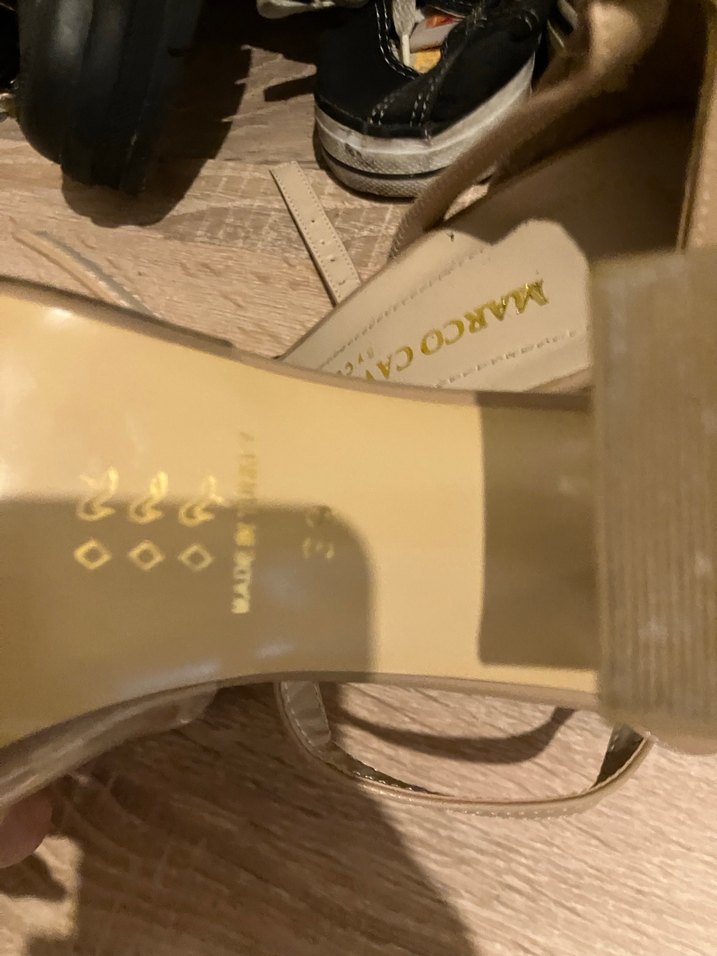 Bej Topuklu Kadın Ayakkabı - Görsel 2