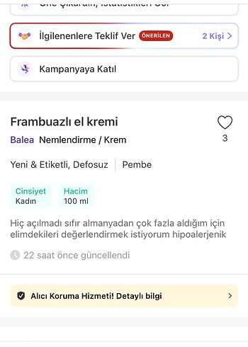 Elcurina %5 Üre ve Allantoin İçeren El Kremi - Görsel 2