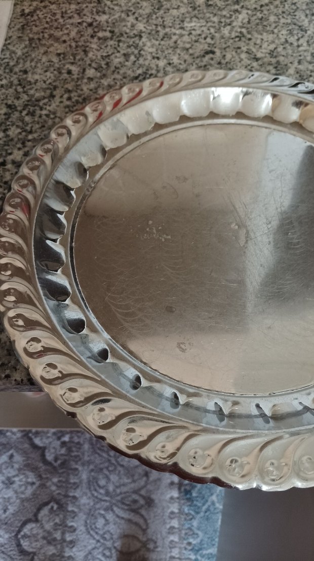 çelik çay tepsisi. - Görsel 2