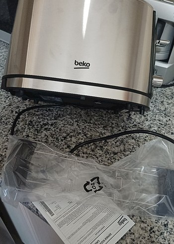 Gri Renkli Ekmek Kızartma Makinesi - Görsel 2