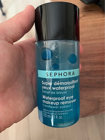 Sephora göz makyaj temizleyici