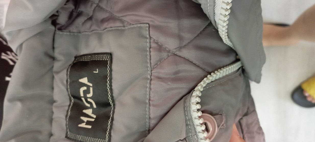 Gri Düğmeli Midi Kadın Parka - Görsel 5