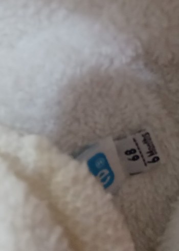 Bebek Erkek Beyaz Kürklü Tulum - Görsel 4