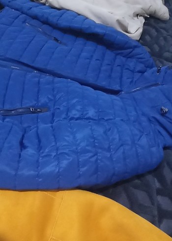 Sarı Süet Kadın Ceket Kürk Detaylı - Görsel 7