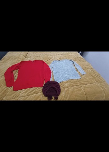 Boğazlı, Fit Kesim, Kısa Triko Kazak - Görsel 2