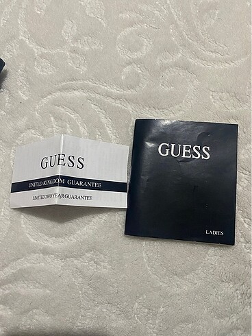  Beden altın Renk Orjinal guess saat