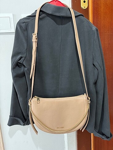 Nine west krem -bej çanta