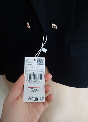 s Beden Mango blazer ceket