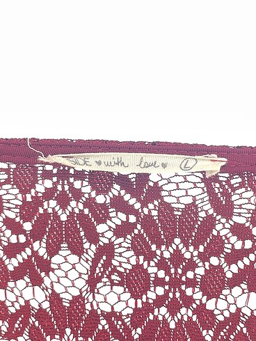 l Beden kırmızı Renk PreLoved Kısa Elbise %70 İndirimli.