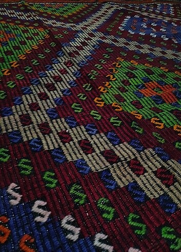  Beden çeşitli Renk El Dokumalı Zili Kilim