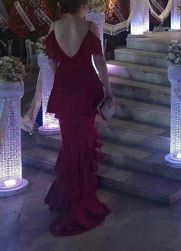 Alfabeta Uzun Abiye Elbise - Görsel 5