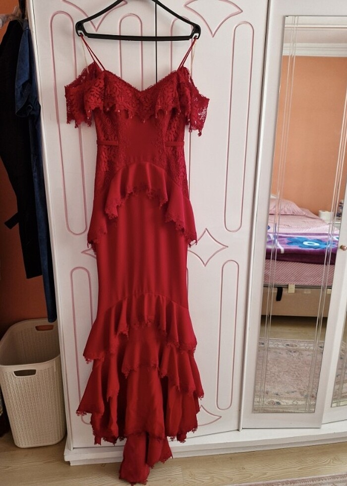 Alfabeta Uzun Abiye Elbise - Görsel 2