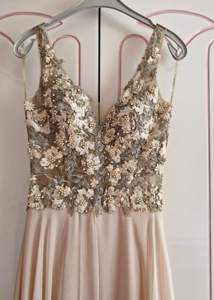 Alfabeta Uzun Abiye Elbise - Görsel 2