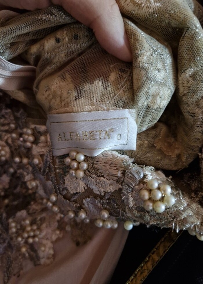 Alfabeta Uzun Abiye Elbise - Görsel 4