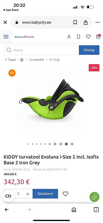 KIDDY ANA KUÇAĞI/ PUSET 0-13 kg