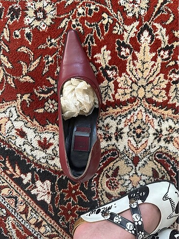 38 Beden bordo Renk Fellini bordo stiletto