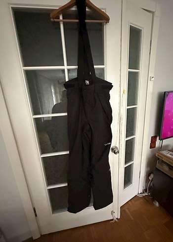 Unisex Siyah Kayak Pantolonu Velcro Ayarlı - Görsel 2