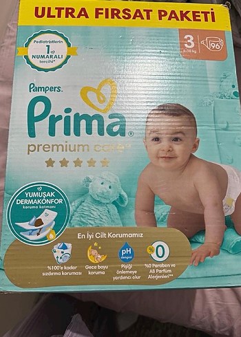 Prima Premium Care Bebek Bezi 3 Numara 96'lı - Görsel 5