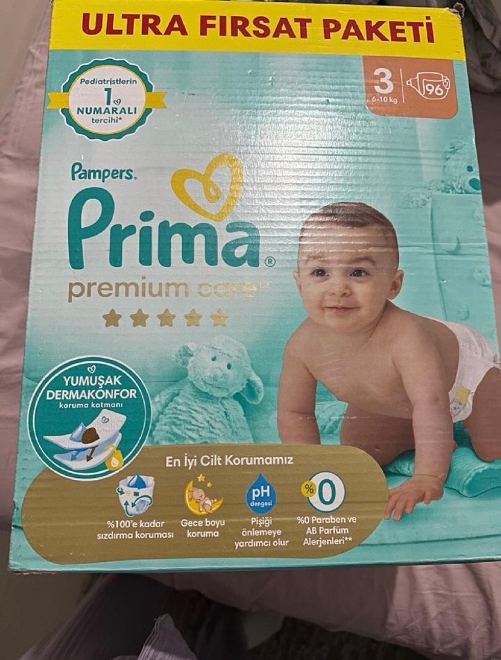 Prima Premium Care Bebek Bezi 3 Numara 96'lı - Görsel 5