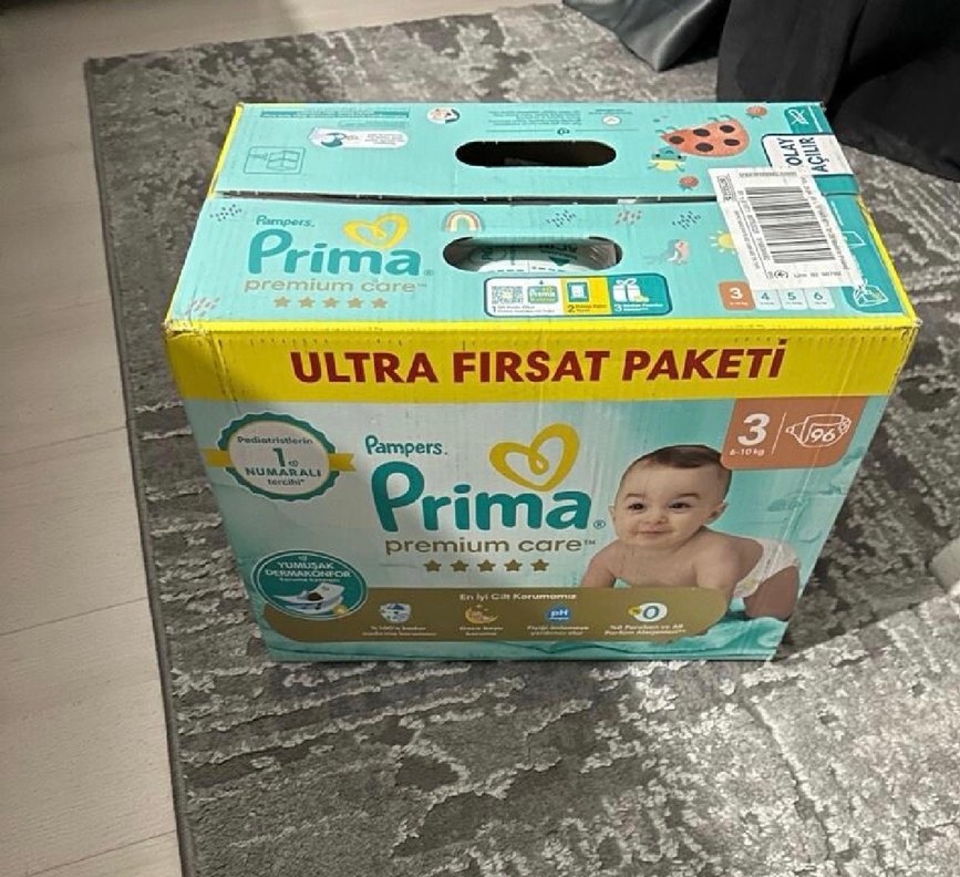 Prima Premium Care Bebek Bezi 3 Numara 96'lı - Görsel 3