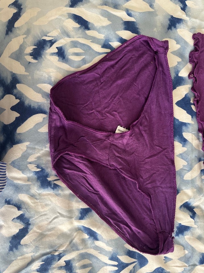 Mor Midi Kadın İç Giyim Takımı - Görsel 2