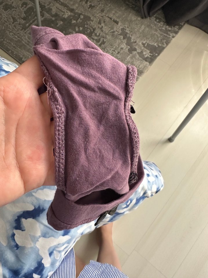 OYSHO Mor Rock Punk Midi Kadın İç Çamaşırı - Görsel 2