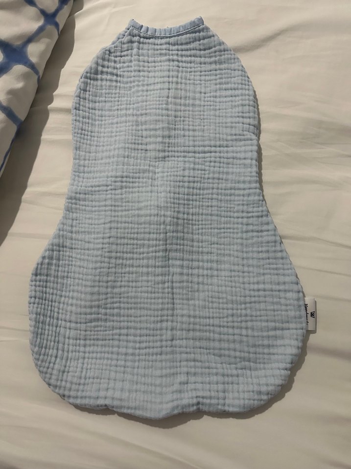 Gri Keten Çocuk Uyku Tulumu /KUNDAK - Görsel 2