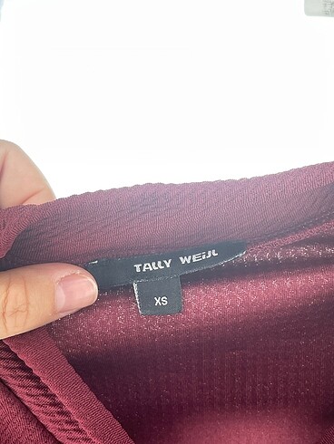 xs Beden bordo Renk Tally Weijl Büstiyer %70 İndirimli.