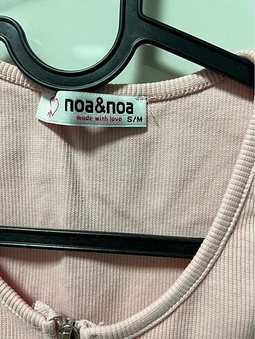s Beden KOLSUZ TOZ PEMBE CROP