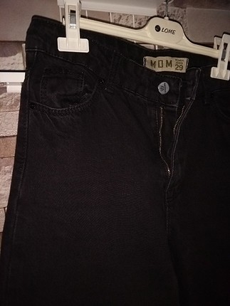 Siyah mom jean