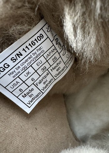 38 Beden gri Renk UGG %100 ORJİNAL KÜRK VE KALİTE 36 41 no