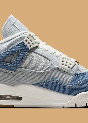 Nike Beyaz Denim Erkek Spor Ayakkabı 40 46 no