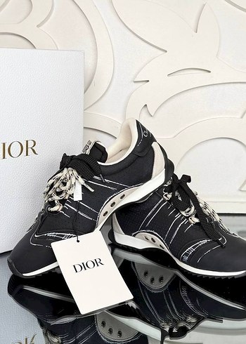 Dior Siyah Desenli Kadın Sneakers 37 41 no