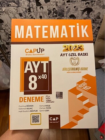 Ayt Matematik Branş Deneme çap yayınları