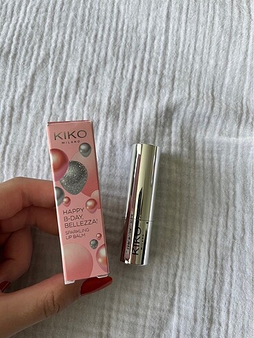 Kiko kiko happy bday bellezza sparkling lip balm